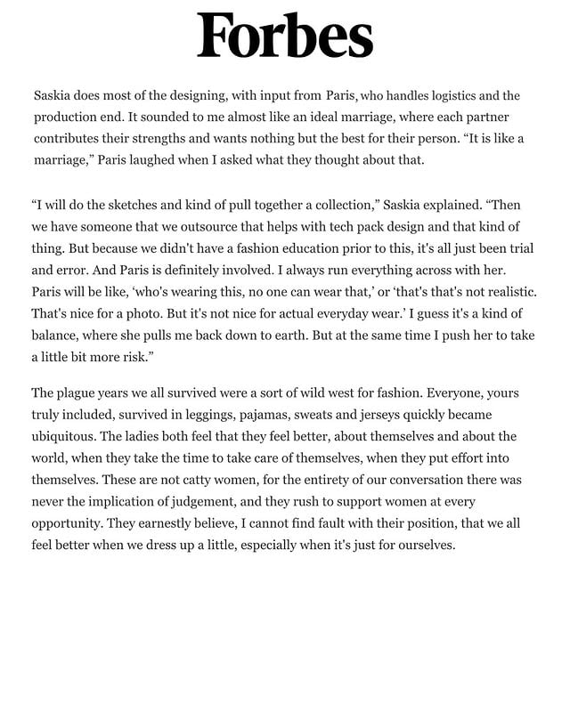 Sorry can't talk right now, too busy reading our Forbes article 👼🏽 Thankyou @forbes for chatting with us about our growing baby 🥺 life isn't realllll full article link in bio @amelieteje by @saskiateje