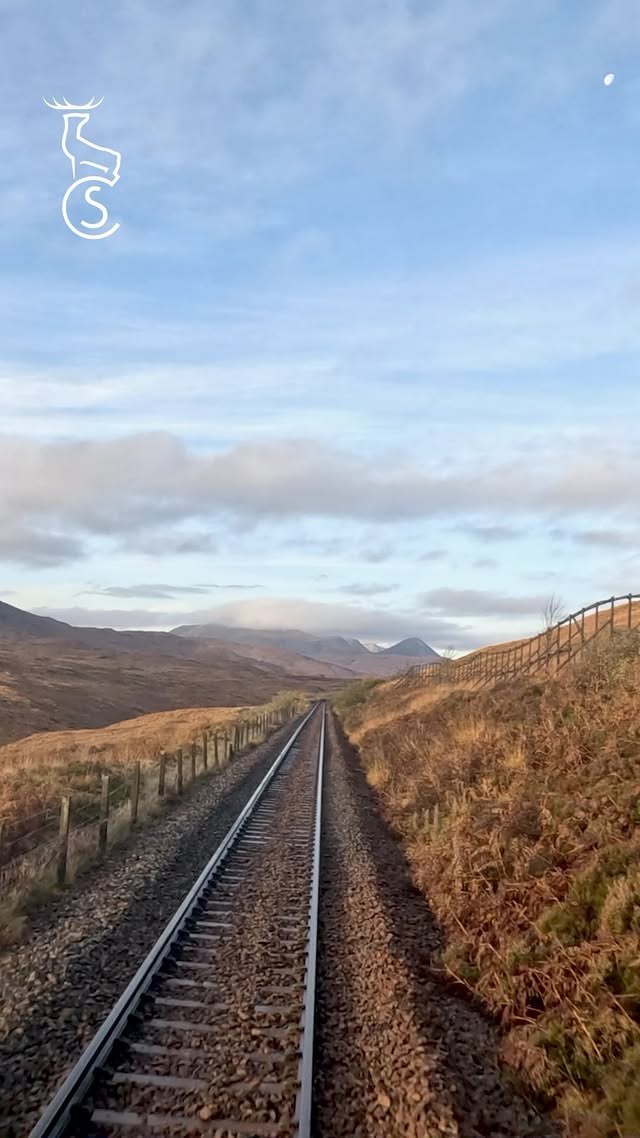 POV: You are driving the Caledonian Sleeper on the West Highland Line towards Fort William 🚂⛰️#caledoniansleeper #sleepertrain #fortwilliam #trainstagram #visitscotland by @caledoniansleeper