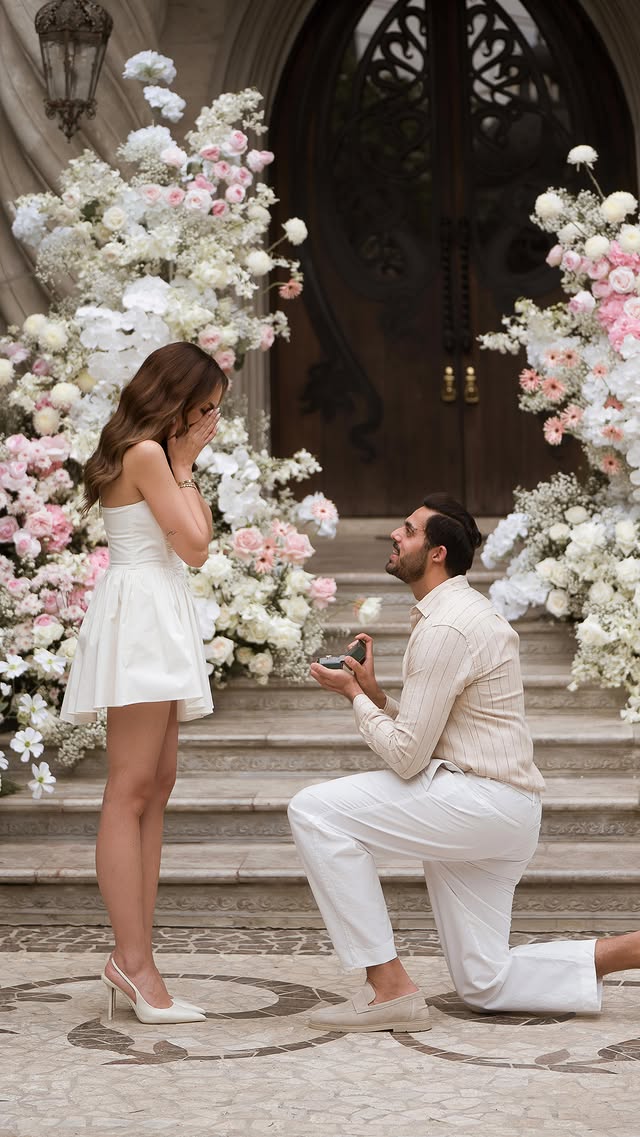 the easiest yes I’ve ever had to say 💍 by @nitibhakaul