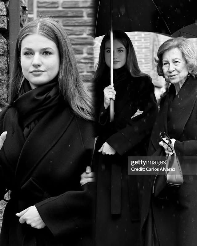 Funeral Of Princess Irene Of Greece and Denmark. Her Royal Highness Princess Irene, sister of Queen Sofia of Spain, passed away last Thursday, 15 January at La Zarzuela Palace at the age of 83.©Carlos Alvarez/Europa Press via Getty Images by @princess.de.asturias