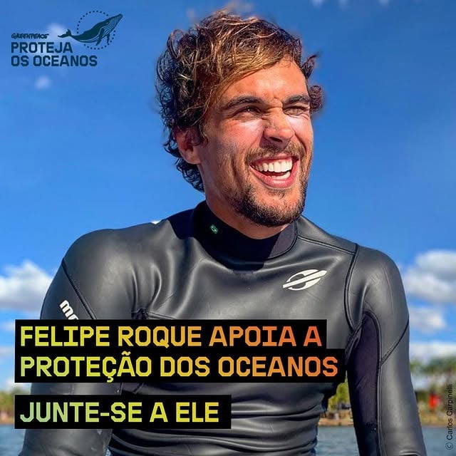 Presente em 71% da superfície da Terra, os oceanos são essenciais para o equilíbrio do clima, absorvendo as emissões de CO2 e ajudando a regular a temperatura do planeta. Sob as ondas vivem também milhões de espécies, muitas ainda desconhecidas da ciência, que se encontram ameaçadas de desaparecer completamente..Apesar de toda a sua importância, estamos esvaziando os oceanos de vida e os preenchendo de plástico. A poluição, a sobrepesca e a acidificação das águas põem em risco a vida marinha e as populações que dependem dos mares saudáveis..Mais áreas marinhas protegidas, maior regulamentação das atividades pesqueiras e petrolíferas, além de menos lixo nos mares são algumas das principais soluções que precisamos defender..Vamos juntos nessa?!.Ajude nossos oceanos, é rápido e fácil:https://act.gp/2KYFn4K.#SóCoisasBoas #ProtejaOsOceanos by @feliperoque