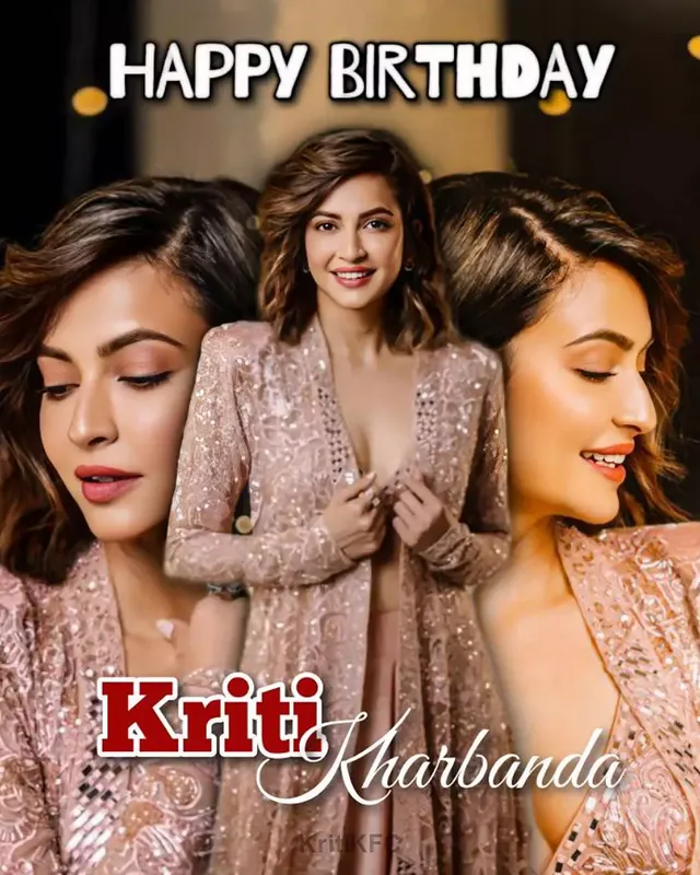 Wishing You A Happy Birthday Boss!!🎂Wish You All The Happiness & Success!🤗We Can't Express In Words How Much You Mean To Us,Words Always Fall Short To Describe Your Sweetness!😘We Are So Blessed To Have You as Our Idol.🙏🏻 Knowing You Is Our Blessing & Worshipping You Like This Is Our Luck.!💕 You Deserve All The Happiness in This World.!😊@kriti.kharbanda ❤😍 #HappyBirthdayKriti #HappyBirthdayKritiKharbanda #HBDKritiKharbanda #bollywoodactressP.S. Pls Do Come Live Na!?!?🙈 by @kritikfc