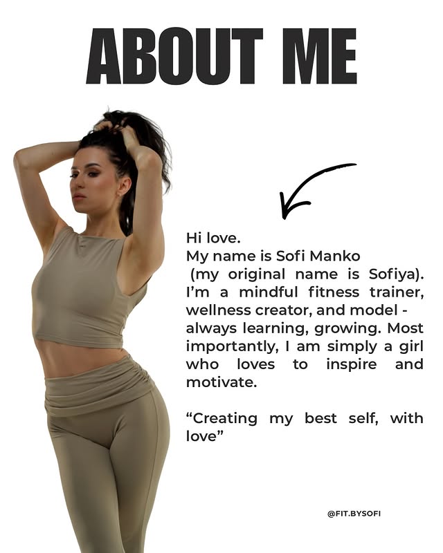 Hi loves, finally a proper introduction✨Welcome to my page & thank you for being a part of my journey! I want to be more open and connected to you, so will be waiting for your comments! Please don’t be a stranger, say hi♥️ by @fit.bysofi