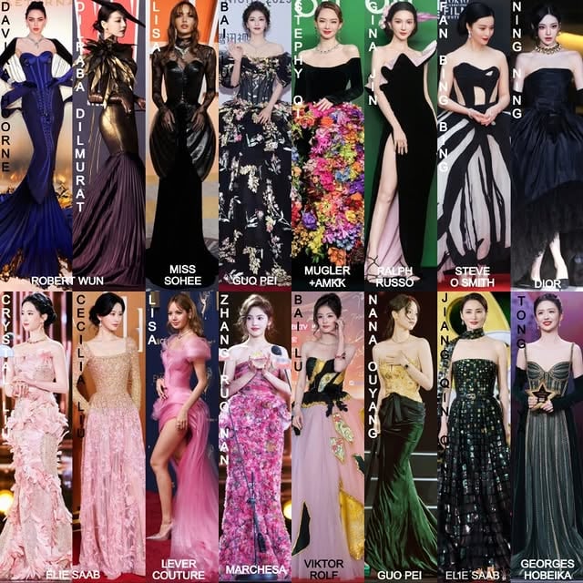 [2025 Favorite Looks Roundup]Finally, I’ve completed the compilation for 2025. I hope you like this. It’s getting harder and harder for me to do this now when almost everyone prepared a few outfits for awards/ fashion events. It’s probably time to ask Instagram to increase slides again. Evidently, Chinese red carpets are evolving now. It’s a relief to see more and more actresses getting their hands on custom, vintage and couture pieces. Back then only huge names get these treatments. ....Lastly, I would like to thank each and every one of you for following this page, especially those who stayed with me since day one. It means the world to me and why this page still exists ❤️As usual, don‘t forget to share with me your favorite looks down below! Take care, stay healthy and safe everyone 🫶🏻Lastly, Happy New Year!P.S. Orm’s orange look in Slide 9 is by Asava not Poem. I typed wrongly 🙏🏻 by @celebs_fashion_style