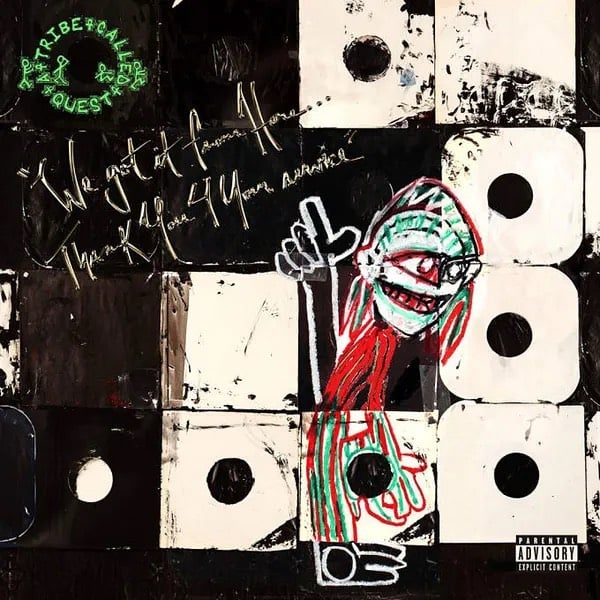 We Got it from Here… Thank You 4 Your Service turns 5 today?? 11-11-16. Crazy. “Melatonin” was the first official record I got to sing on when I visited nyc thanks to @qtiptheabstract. I love everyone I met around this time/project & carry those fun studio memories with me every day. Thank u to Qtip for letting me be a tiny part of something so monumental for all of us. & Thank u to this album for being part of the soundtrack to my life in New York.