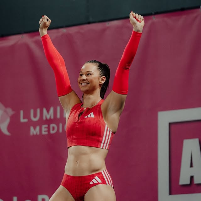 First ever indoors season over and out! 🤗 Qualified but not selected for Worlds due to the 2 per nation rule. It’s been a big season of trying to make changes, pushing for bigger heights and adjusting to different environments. All good learnings to work on going into outdoors. Enjoyed the epic atmosphere that it brings but I’m most excited to get back outside in summer 🙌🏼😁 watch this space… by @livi_mctaggart_pv