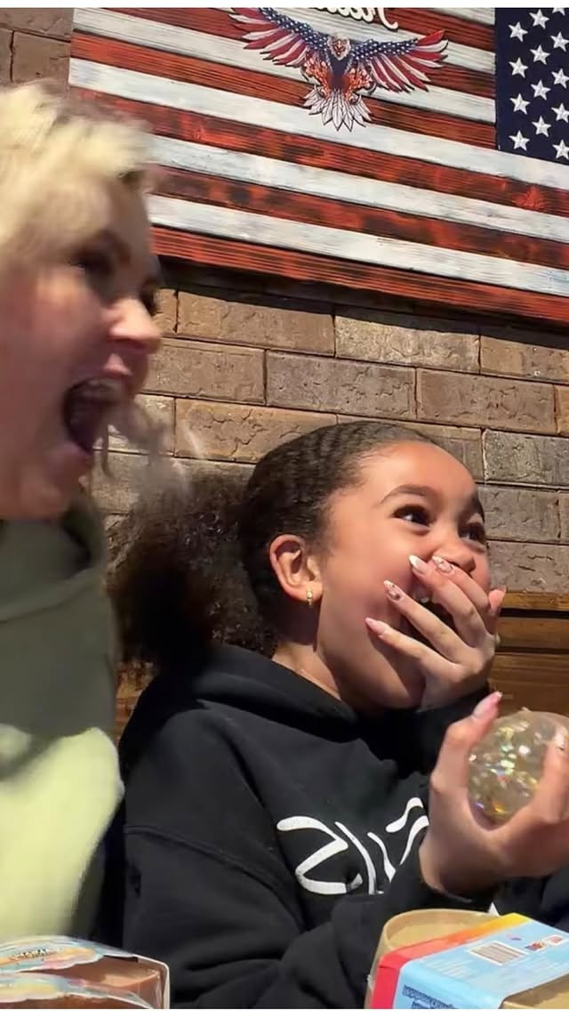 POV: You are in public but open the mystery dumpling and get the rare!! 🙃😜🫣🤪 @rms.usa #rare #viral #funny by @scarlettandtiania
