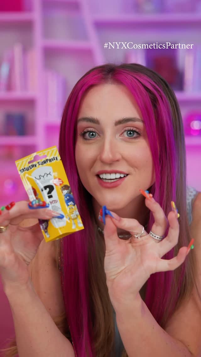 Test the NEW NYX Smushy Lip Balm X M&Ms SURPRIZE with me! Shop now @walmart #NYXCosmeticsPartner @NYXCosmetics #NYXCosmeticsSurprizeM&Ms @mmschocolate by @hopescope