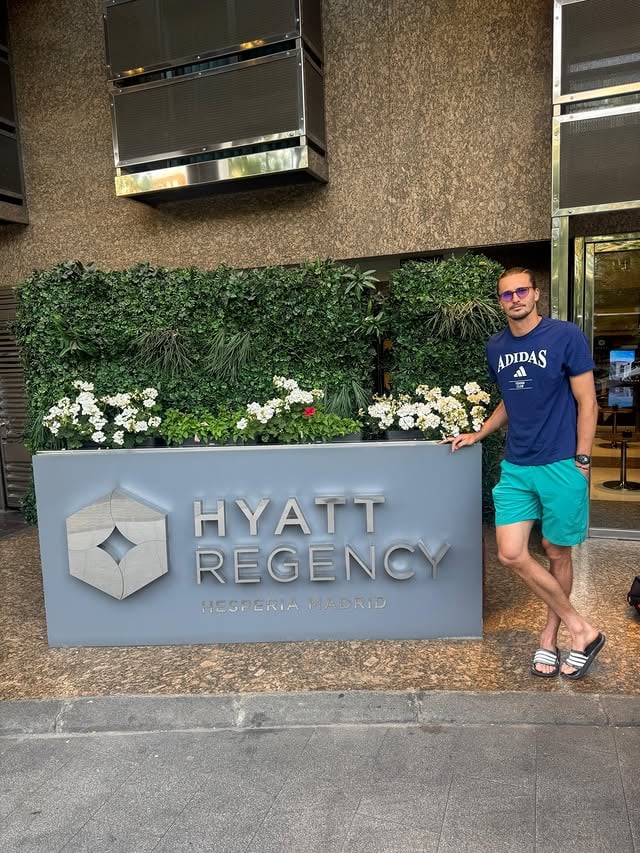@hyattregencyhesperiamadrid - thanks for the warm welcome and support during the tournament 🙌🏼🏡