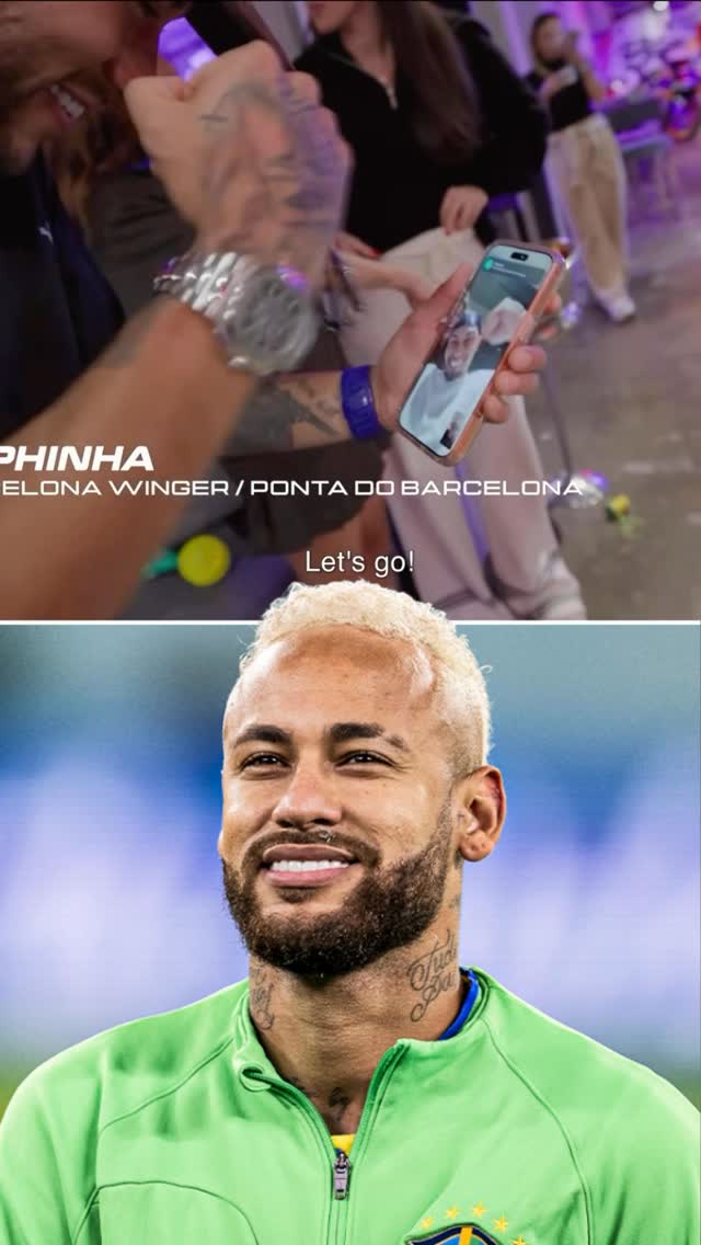 𝐓𝐇𝐄 𝐕𝐈𝐃𝐄𝐎𝐂𝐀𝐋𝐋 𝐑𝐀𝐏𝐇𝐈𝐍𝐇𝐀-𝐍𝐄𝐘𝐌𝐀𝐑 📲🥲Raphinha videocalled Neymar right after he’s been officially called up by Carlo Ancelotti for the World Cup last night 🫂“We’re together, Rapha… 𝐖𝐄 𝐀𝐑𝐄 𝐆𝐎𝐍𝐍𝐀 𝐖𝐈𝐍 𝐓𝐇𝐈𝐒!” 🇧🇷🎥 @neymarjr on YouTube