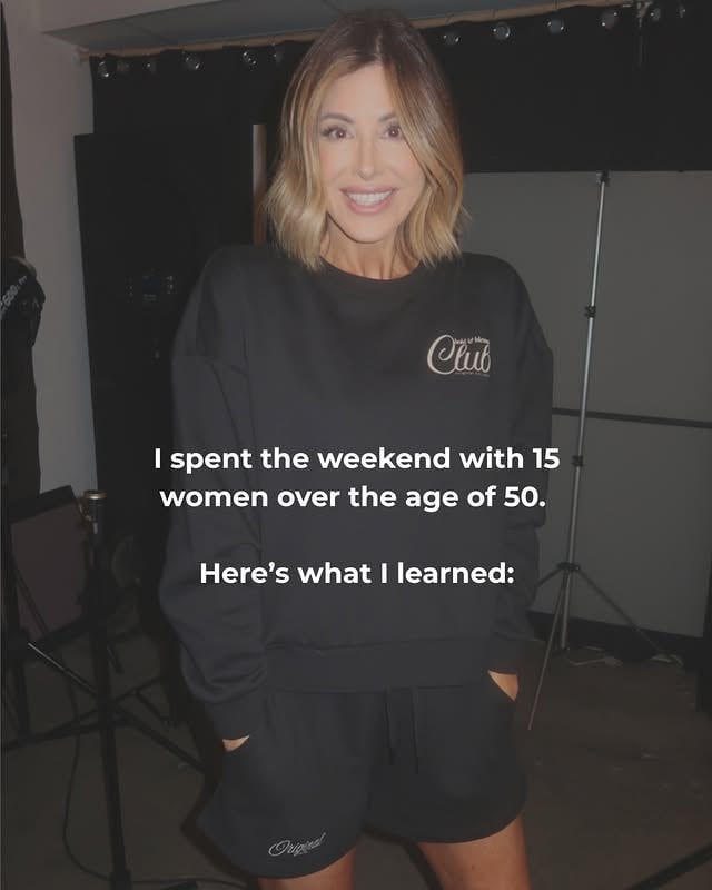 Last weekend reminded me how powerful it is when women come together with open hearts, life experience, wisdom, humor, and zero pressure to pretend to be anything other than themselves. One of the most beautiful parts of this season of life is realizing we’re never done growing, evolving, learning, dreaming, healing, or building meaningful friendships 🤍Full vlog from the weekend is on YouTube. Link in bio.