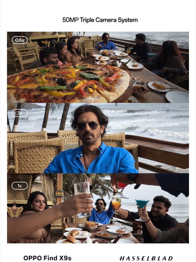 Less noise. More moments. ❤️Sun, sport, and a little chaos by the beach.That’s Goa for me.Shot on #OPPOFindX9s.0.6x for the scene. 3x for the emotion. 1x for the vibe.With the 50MP Triple Camera System, one story comes alive across three crystal-clear perspectives.#OPPOFindX9s #CreateWithFind #YourStoryMatters@oppocarein by @rampal72