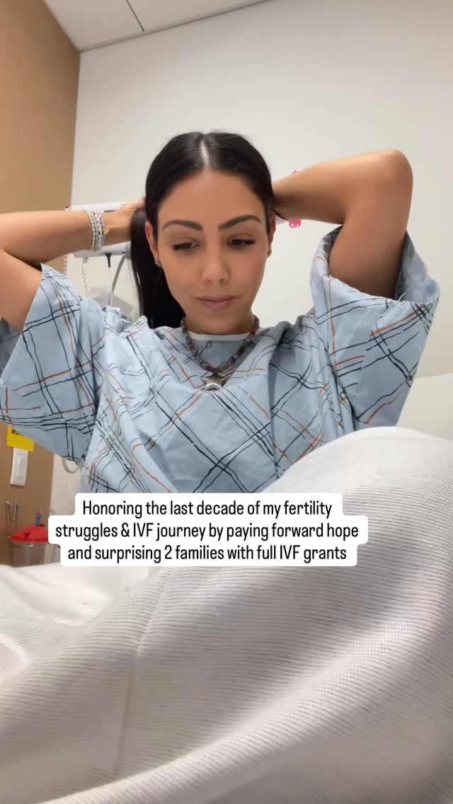 Please help me congratulate the first two recipients of our IVF grants: Kaycie & Peter and Cheyenne & Colton 🥹🤍 If you can spare a moment to send them a little sprinkle of baby dust and hope today, I know from personal experience that those messages of kindness will go a long way as they head into this next chapter.A massive thank you to @babylist for matching my personal donations and making it possible for us to give IVF grants to 2 families. I hope to be able to do this again in the future. 🤍My heart is full and I’m feeling so grateful to be able to contribute to their journeys in some small way, and feeling very hopeful for their families. 🥹🤍#ivfjourney #ivf #ttcjourney #babydust