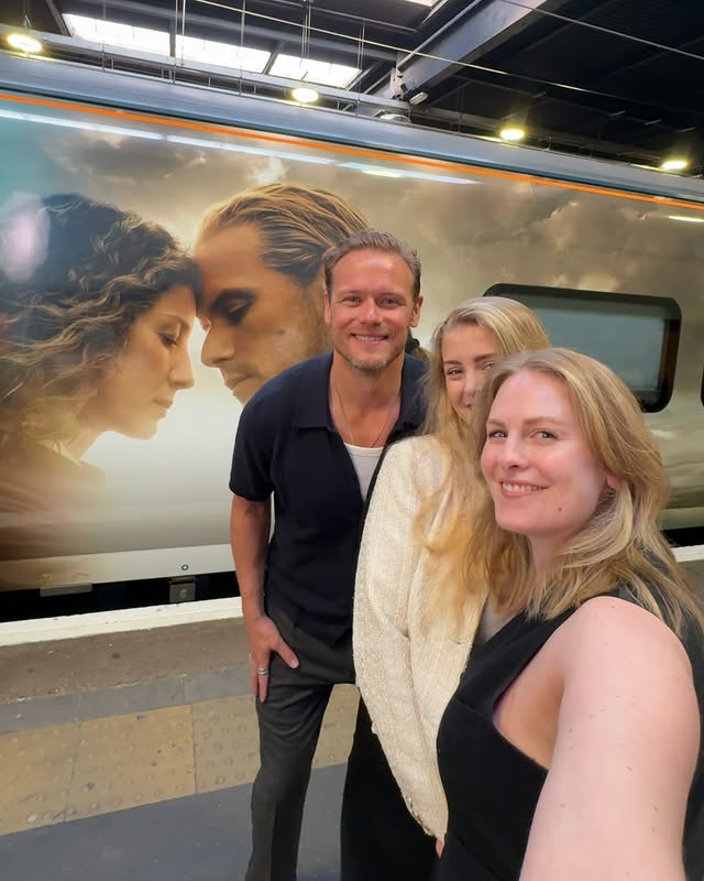 Soo.. I’m already booking my next trip to Scotland …and this time, I’m finally ticking off my bucket list item of taking the overnight train 🚂@caledoniansleeper, in collaboration with @visitscotland and @sonypicturestv, have transformed 4 of their trains with iconic imagery from Outlander, celebrating the finale of season 8.I had the pleasure to attend the unveiling of the Caledonian Sleeper’s new look, and it’s stunning ✨Åke also found his new favourite train 🐾I couldn’t help but grab some insider location tips from the legend @ramsayguy AND got to try a #Sassenach mini from @samheughan @gallowaydistillery x @sassenachspirits, which was incredibly good. Consider it research for the trip Massive thank you to @whatjohndoesays for the invite. brb @jackietodd_ and I got some planning to do@visitscotland @caledoniansleeper#CaledonianSleeper #VisitScotland #Outlander #sassenach by @caledoniansleeper