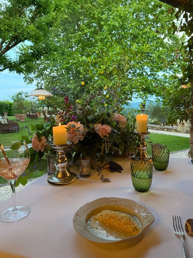 A beautiful and relaxing birthday at Borgo @borgosantopietro 🎀🎂🌸 by @tamfrancesconi