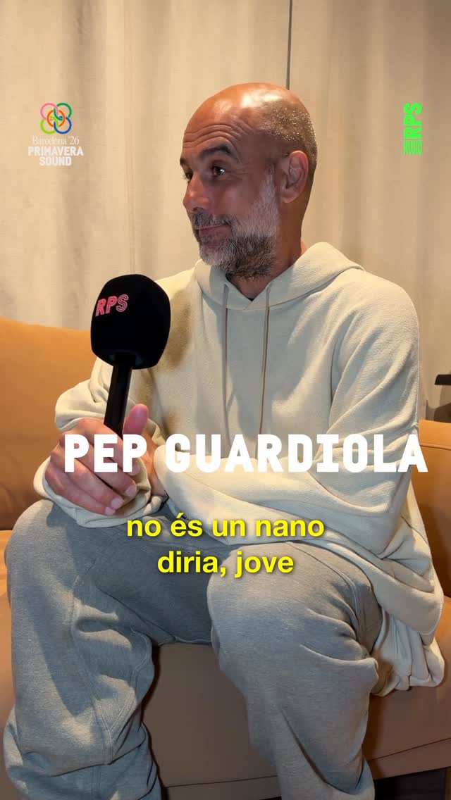 Què escolta el Pep Guardiola quan s’apaguen els focus del futbol?

🗣️@pepteam parla amb la @claranarvion, co-directora de @radioprimaverasound, sobre música, el concert de The Cure, el @primavera_sound i els caps de cartell del festival

📲 Entrevista completa al canal de YT de @rps__music