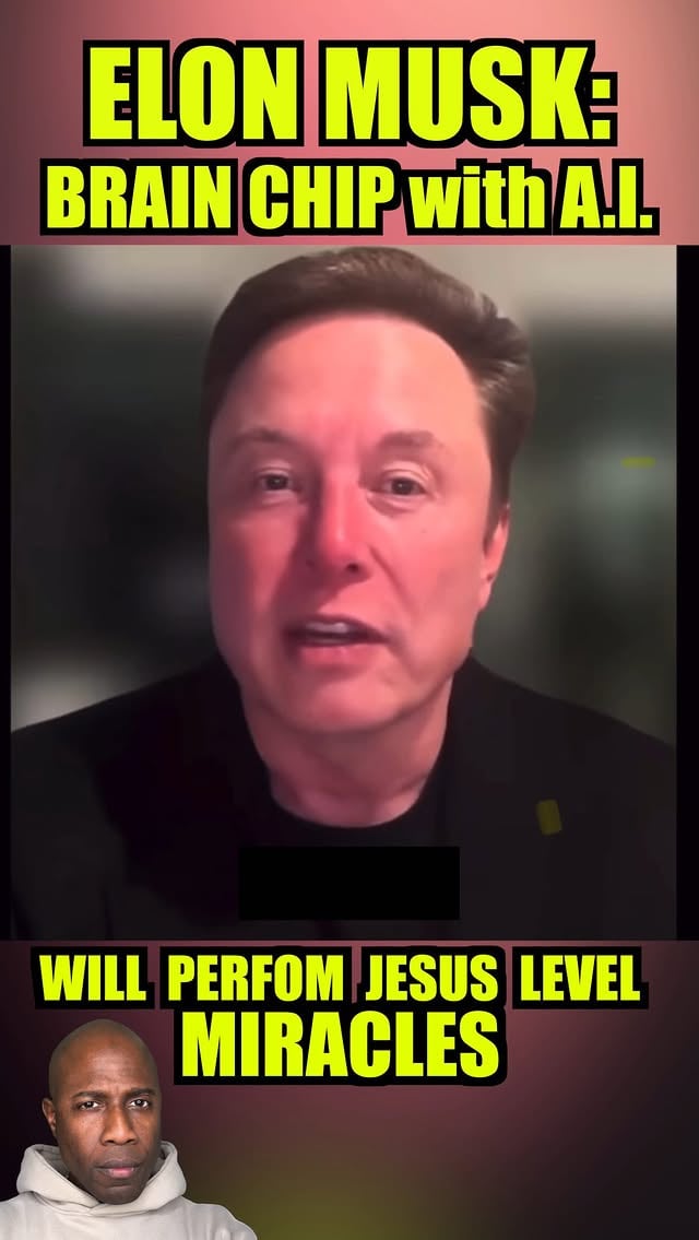 🔥 ELON MUSK SAYS A.I. + BRAIN CHIPS COULD ENABLE PEOPLE TO PERFORM “JESUS-LEVEL MIRACLES.”Think about that statement.We are rapidly approaching a time when humanity may seek salvation, power, knowledge, and even transcendence through technology rather than through God.The Bible warned that mankind would one day exalt the creation above the Creator.“Who changed the truth of God into a lie, and worshipped and served the creature more than the Creator…” — Romans 1:25Technology is a tool. God alone is worthy of worship.What happens when humanity begins looking to artificial intelligence for what it once sought from God? by @theforerunner777