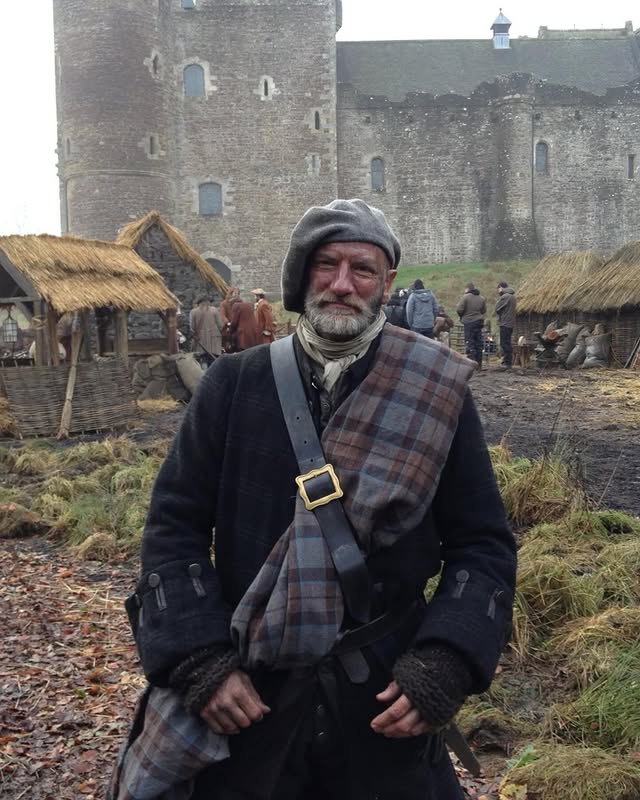 Looking through some old photos and I found these. I know I’m a bit late for World Outlander day but these brought back so many very happy memories. All from the first month of filming in 2013. @outlander_starz @samheughan #unclenephew #mybrotherswife #outsidethefamilycastle #sfx #ouryoungerselves whenitallbegan