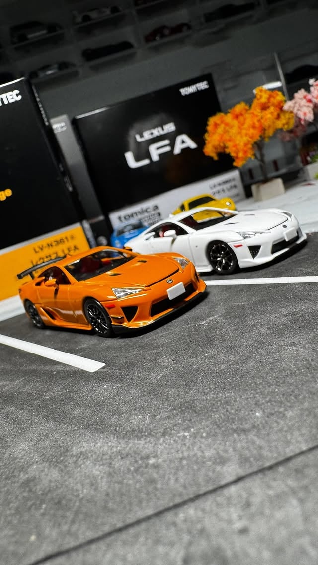 el effen A TLV finally did it. The new Lexus LFA by @tomica_limited_vintage_tlv by @lamleygroup