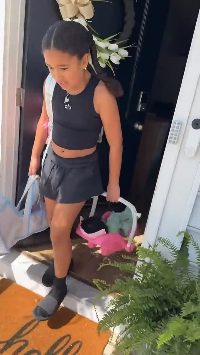 KJ loves the babies! by @scarlettandtiania