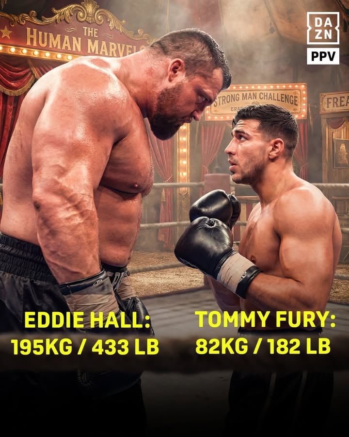Expect the unexpected when Tommy Fury meets Eddie Hall, live on DAZN 🔥

🎟️ Buy #BeautyVsTheBeast NOW at DAZN.com | June 13