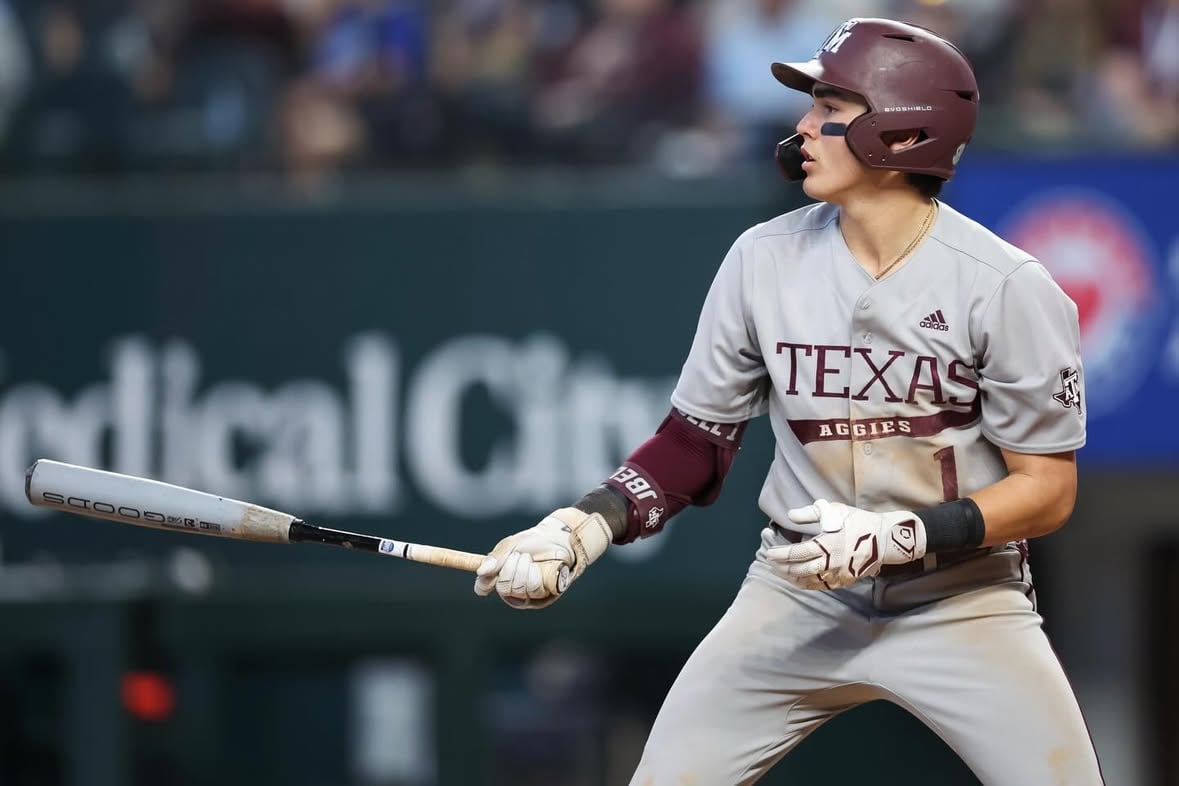 Back Home 👍🏻 @aggiebaseball