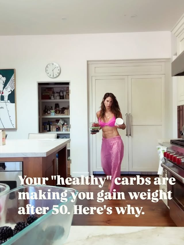 ✨59, lean, healthy & I eat carbs, just like everyone else, and, I’m very strategic with how I do it in my 50’s.

Comment GL below and I’ll send you the free guide 💜 A handy cheat sheet! 

✨ Your healthy carbs are not the problem. The glycemic load is. And nobody explained this to you.  After menopause your insulin sensitivity drops. Your estrogen drops. Your muscle mass drops. And the carbs that worked perfectly at 35 are hitting your body completely differently at 55. 

✨Also & don’t be MAD a lot of you just eat way too much of your “healthy” carbs….🙄

⭐️⭐️⭐️⭐️This is not about eating less. This is about eating smarter. 
- Glycemic load is the number that actually matters. Not just how fast a carb raises your blood sugar — but how much it raises it based on a real serving size. 
- And when you know this number you can eat carbs and feel good and stop gaining weight from foods that used to be fine. 

➡️ Swipe through. All of it. 

✨Save this post.  The meal pairings on slide 7 alone will change how you think about every meal. 

Comment GL below and I’ll send you the free guide 💜

As always FOLLOW along on our Pro-Aging Journey 

#glycemicload #bloodsugar #over50fitness #insulinresistance #corexchristine