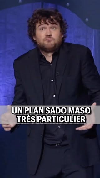 Un plan sado maso très particulier…
Certaines confusions peuvent avoir des conséquences redoutables 😄
#humour #spectacle #drole #standup #humoriste