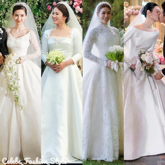 The Flower Four Dior Brides 🤍1. Angelababy in Custom Dior by Raf Simons2. Song Hye Kyo in Custom Dior by Maria Grazia Chiuri3. Kimberley Anne Woltemas in Custom Dior by Maria Grazia Chiuri4. Xi Meng Yao in Custom Dior by Jonathan AndersonYour favorite Dior bride? P.S. Please refrain from commenting on the marital status, we are solely appreciating the dresses here. Thank you. by @celebs_fashion_style