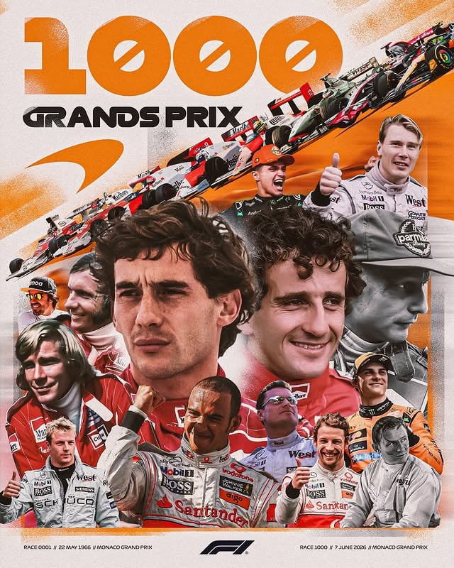 Masterful McLaren ✨

Swipe to see the numbers behind their time in Formula 1 so far 👉

#F1 #Formula1 #MonacoGP @mclarenf1