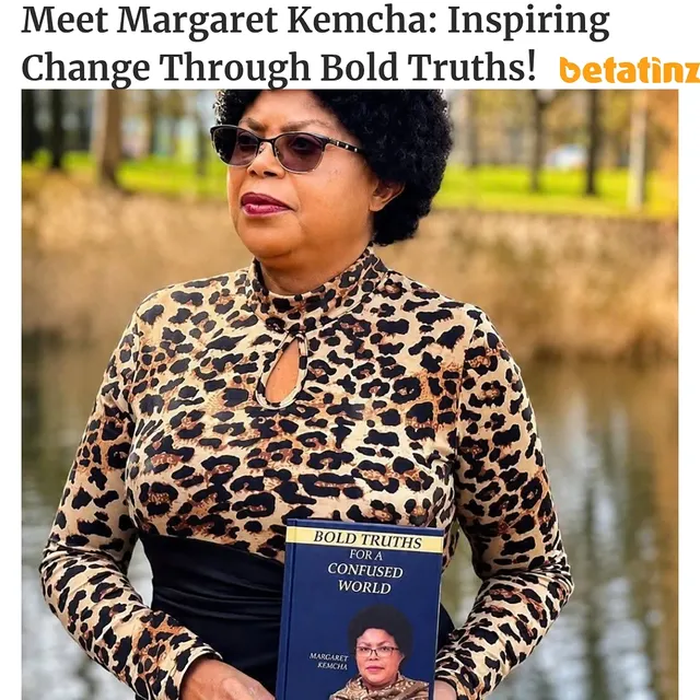 #BetaPipol Cameroonian author and speaker Margaret Kemcha, based in Essen, Germany, is making waves with the launch of her new book, Bold Truths for a Confused World (Book 1).More than a book, it is a call to challenge limiting beliefs, overcome mental barriers, and embrace personal growth. Through powerful insights and practical wisdom, Margaret encourages readers to confront difficult truths and unlock their full potential.Guided by her motto, “Truth that speaks. Wisdom that transforms. Impact that lasts,” she is building a growing community of people seeking clarity, purpose, and transformation.Get your copy today:Bold Truths for a Confused World on Amazon:https://amzn.eu/d/0dvEirEN#BetaTinz #BetaTinzGist