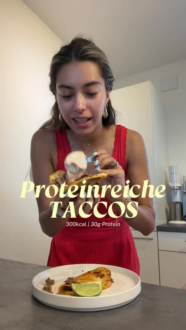3 taccos 🌮 haben 300kcal und 30g Protein whaaaatt??😮‍💨✨ by @paulinaerdmann