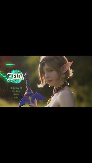 Turning Ella into a game menu screen.
.
.
Zelda: @ella.freya
🎥: @kaleidoscopy_creative_works
.
.
#zelda #tearsofthekingdom #breathofthewild
.