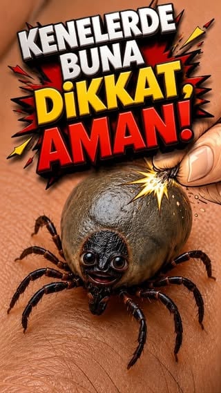 Çevremizi Bilgilendirelim | Keneye karşı dikkat...