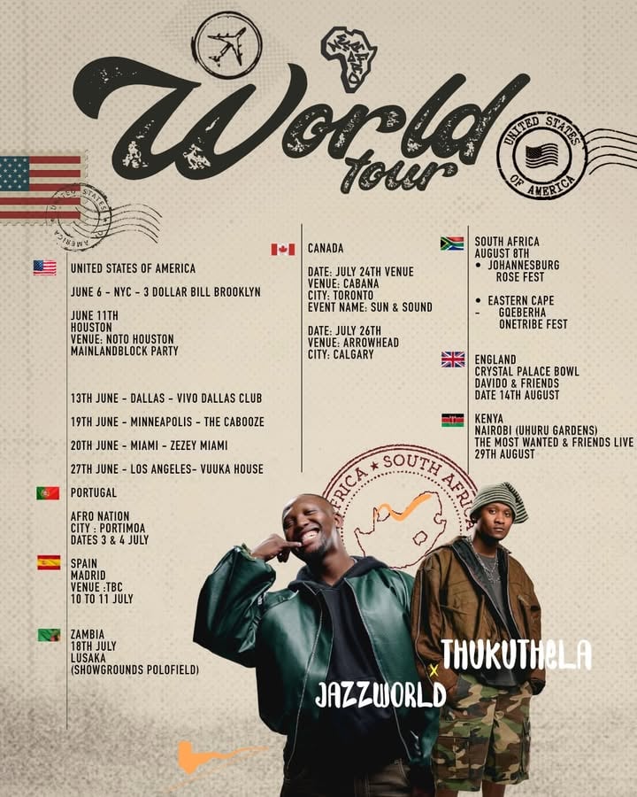 World tour on lock! Gods speed! 
We did what they couldn’t do, about to do what they’ll never do!!!!! 

Let’s add your country! For now let’s chase the summer sounds🙏🏾🙏🏾❤️

New York Show 90% Sold out! Let’s go❤️🙏🏾

cc @nickcannon @breakfastclubam @mainlandblockparty