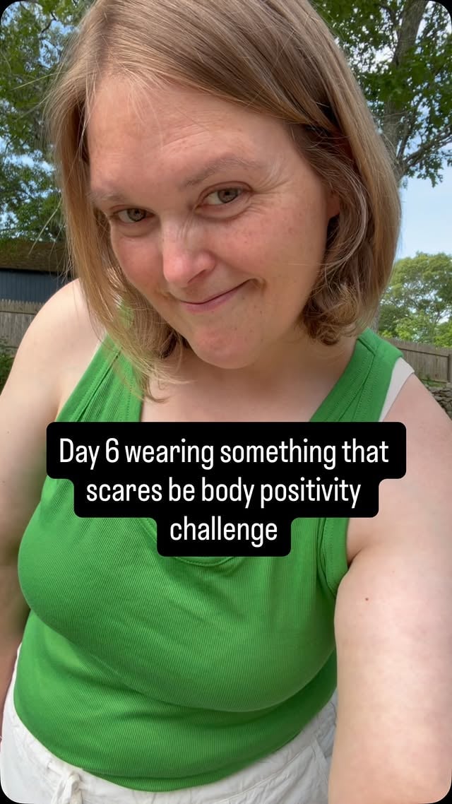 6 days in, still showing up. Even though I’m grumpy and bloated.