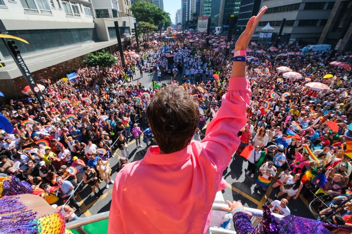 Muito orgulho na 30ª Parada do Orgulho LGBT de São Paulo! 🏳️‍🌈