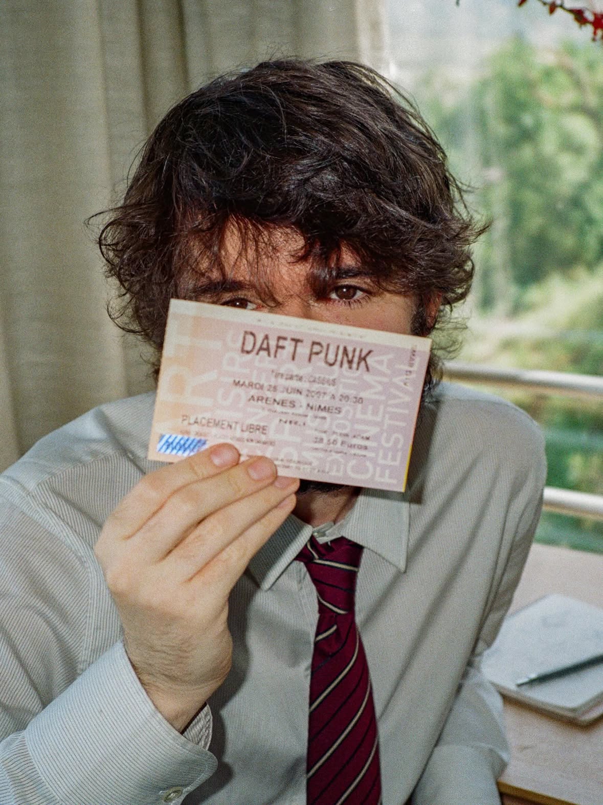 Found this Daft Punk ticket… I just realized Victory is releasing exactly 20 years after.

Here’s a snippet of “Dancing On Your Grave” btw :)