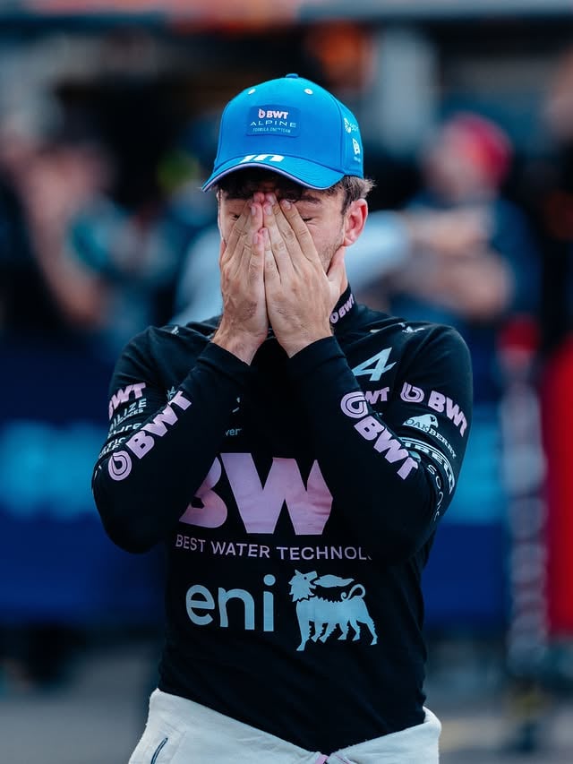 I’m heartbroken right now… no words can describe the pain of losing a podium in Formula 1 and in the streets of Monaco, I’m devastated. We crossed the finish line in 3rd today, and thats all I want to remember. I’ve dreamed about that podium thousands times, we all working very hard for years to achieve moments like today and it doesn’t feel right for it to be taken away like this. I really hope the right outcome can be made. We will fight for it with my team.