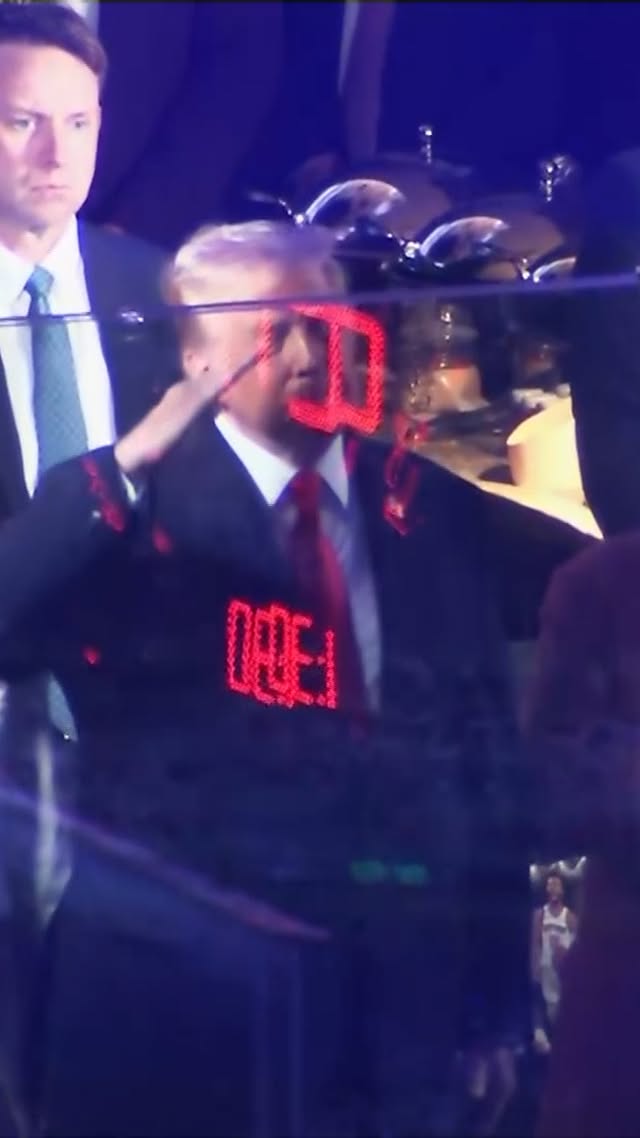 President Trump was booed by fans at Madison Square Garden on Monday night during the national anthem before Game 3 of the NBA Finals between the New York Knicks and San Antonio Spurs.

The Knicks lost, 115–111, marking their first playoff loss since April 23. They still lead the series, 2–1.

Watch more by tapping the link in our bio.

#trump #knicks #msg #nbafinals #cspan