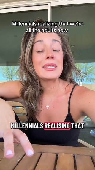 Millennials realizing we’re the adults now is hilarious #millennial #millennials #adulting