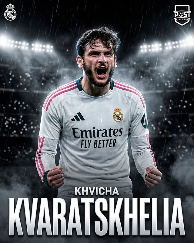 🔥 ¿KVARATSKHELIA ES MADRIDISTA?

🇬🇪 El cónsul honorario de Georgia en España ha confesado que el extremo del PSG es madridista desde pequeño