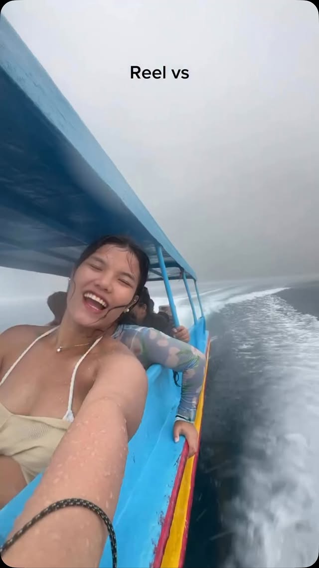 @rosariindryn shows us the reality of making videos while traveling 😅 Have you done this before ?