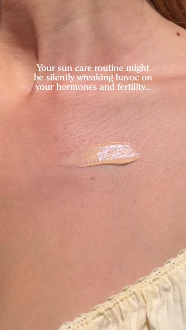 The goal isn’t to fear the sun — it’s to get smarter about sun protection. 💛Protecting your skin matters. But what many women aren’t told is that many sunscreens contain ingredients linked to:⚠️ estrogen disruption⚠️ endometriosis⚠️ thyroid dysfunction⚠️ fertility concernsTwo common ingredients, oxybenzone and octinoxate, have been studied for their ability to act like estrogen in the body and interfere with hormonal health.And it’s not just what you put on your skin. Aerosol sunscreens can also be inhaled, which may increase exposure to ingredients your body has to process.Your body naturally produces vitamin D3 through sun exposure, and vitamin D3 is essential for hormone balance, ovulation, mood, energy, immune function, and fertility. ☀️Looking for a solution? Get smarter about your sun habits!🧴 Choose mineral-based sunscreens with zinc oxide and/or titanium dioxide🚫 Avoid oxybenzone, octinoxate, and aerosol sunscreen sprays when possible☀️ Aim for short, intentional sunlight exposure when appropriate🌿 Prioritize physical sun protection with hats, shade, and protective clothingThe goal is not to avoid the sun completely. It’s to avoid overexposure while also reducing your exposure to questionable chemicals that may interfere with your hormones. Use code SUMMER at floliving.com for 25% off Cycle Syncing® Memberships + Supplements for hormone support. Offer valid through 06/16. 💫 by @floliving