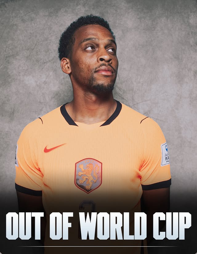 🚨⚠️ 𝐁𝐑𝐄𝐀𝐊𝐈𝐍𝐆: Jurrien Timber, 𝐎𝐔𝐓 𝐎𝐅 𝐓𝐇𝐄 𝐖𝐎𝐑𝐋𝐃 𝐂𝐔𝐏 with groin injury as Netherlands confirm 💔🇳🇱

Lutsharel Geertruida has been called up as replacement 🔃

Get well soon, Jurrien! ❤️‍🩹