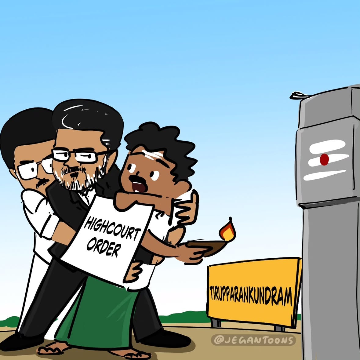 Vijay-Led Tamil Nadu Govt Refuses Thiruparankundram Hilltop Deepam Despite Court Nod