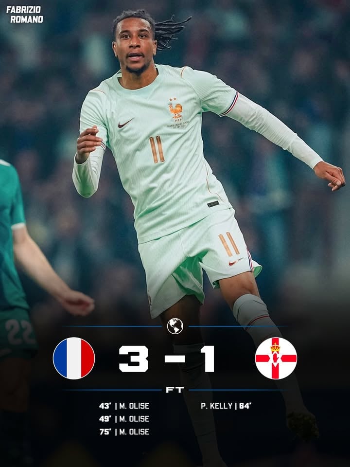 𝐌𝐈𝐂𝐇𝐀𝐄𝐋 𝐎𝐋𝐈𝐒𝐄 𝐁𝐀𝐋𝐋𝐎𝐍𝐃’𝐎𝐑𝐄𝐒𝐐𝐔𝐄 🌕🤵🏿‍♂️

France, Bayern, at home, on the moon. 𝐀𝐥𝐰𝐚𝐲𝐬 𝐎𝐥𝐢𝐬𝐞. 😏🇫🇷