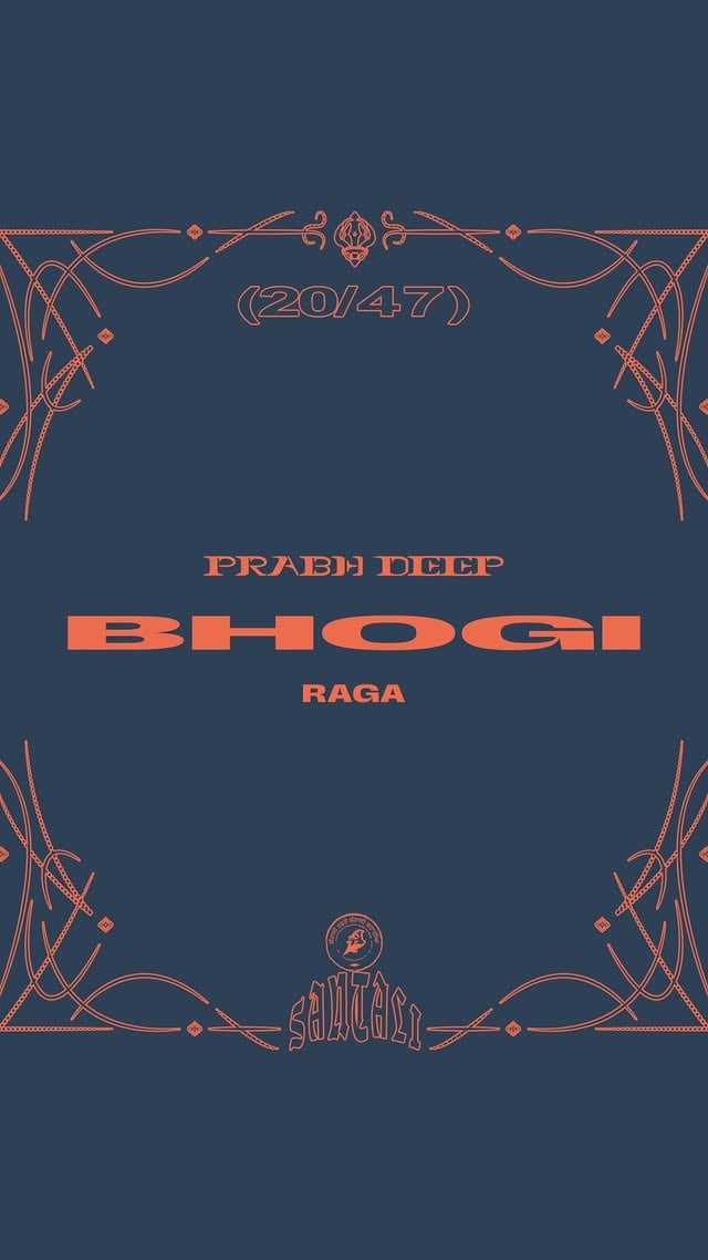 Wo aansuon se kaise bhage langdi jiski kismat. Bhogi witj @officialraga out on all platforms. 20/47 Project Santali by @prabhdeepmusic