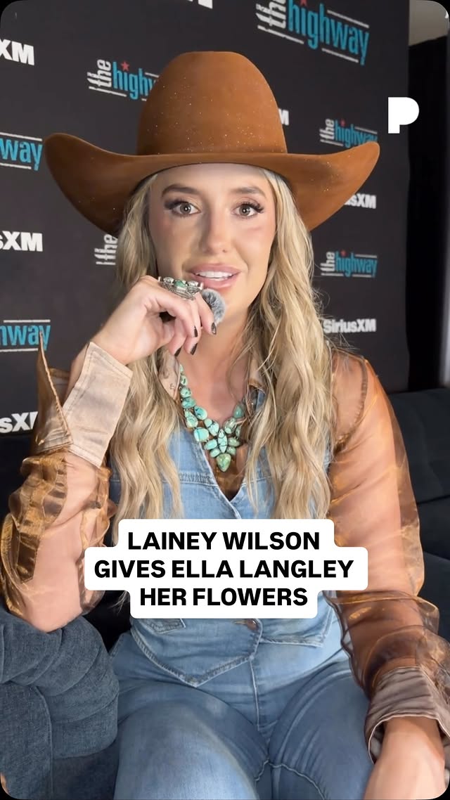 ‘Dandelion’ has been on repeat 🔁 An honorable @ellalangleymusic mention from @laineywilson at #CMAfest! by @pandora
