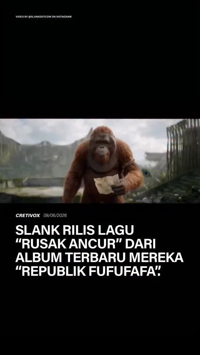 Band legendaris Slank kembali mencuri perhatian lewat lagu terbaru mereka, “Rusak Ancur”, yang menjadi bagian dari album ke-26, “Republik Fufufafa”. Lagu ini dinilai mengkritik sosial dan menyinggung berbagai fenomena yang belakangan ramai diperbincangkan di tengah masyarakat. Seperti karya-karya sebelumnya, Slank kembali menunjukkan keberanian mereka dalam menyuarakan keresahan melalui musik.

Perilisannya pun memicu beragam reaksi di media sosial, mulai dari pujian karena dianggap tetap konsisten menyampaikan kritik sosial hingga pertanyaan soal pesan dan arah yang diambil band asal Potlot tersebut.

Source📹: @slankdotcom

#BelacanCretivox #VoiceofPeople